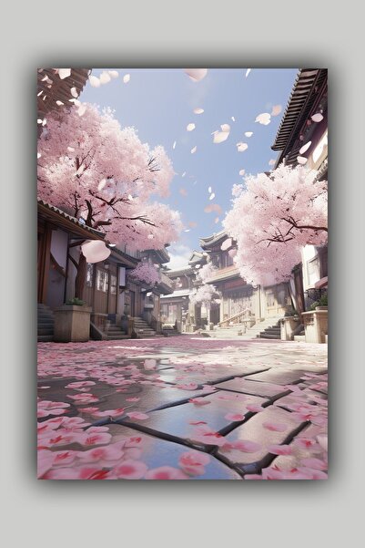 Luna Marissa Αφίσα τοπίων της Ιαπωνίας χωρίς πλαίσιο τοίχου