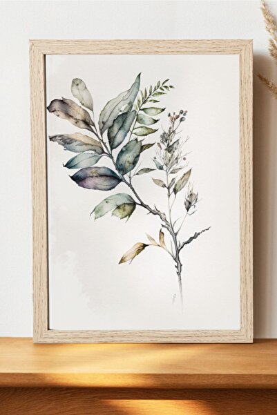 Luna Marissa Καλλιτεχνική αφίσα με κλαδιά - Διακοσμητική αφίσα χωρίς πλαίσιο