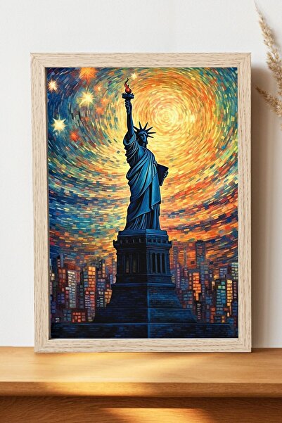 Luna Marissa Αφίσα Άγαλμα της Ελευθερίας - Αφίσα τοίχου από γυαλιστερό χαρτί ...
