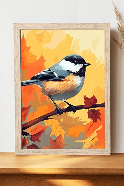 Luna Marissa Καλλιτεχνική αφίσα πουλιών - Αφίσα ψηφιακής τέχνης από γυαλιστερ...