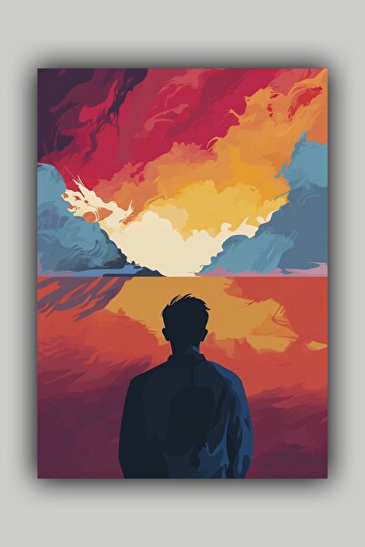 Luna Marissa Σουρεαλιστική αφίσα χωρίς πλαίσιο τοίχου