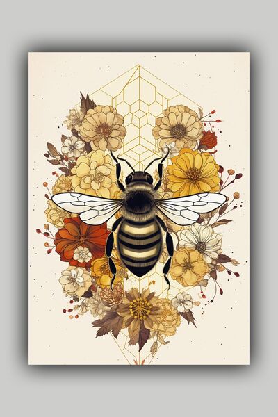 Luna Marissa Αφίσα τοίχου με εικόνα μελισσών χωρίς πλαίσιο