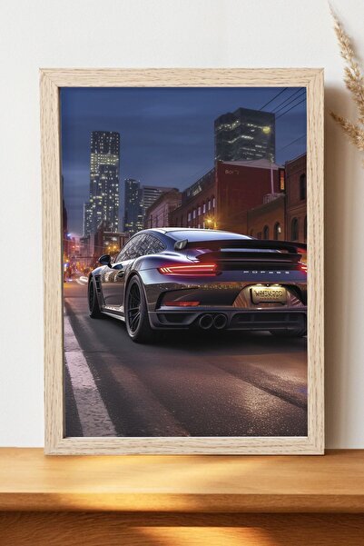 Luna Marissa Αφίσα Porsche 911 - Αφίσα αυτοκινήτου από γυαλιστερό χαρτί χωρίς...