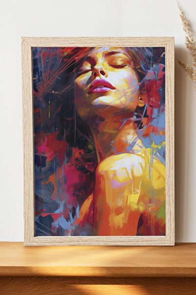 Luna Marissa Γυναικεία αφίσα Pop Art - Αφίσα τοίχου από γυαλιστερό χαρτί χωρί...