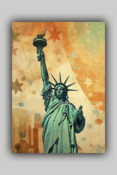 Luna Marissa Αφίσα Άγαλμα της Ελευθερίας Αφίσα τοίχου χωρίς πλαίσιο