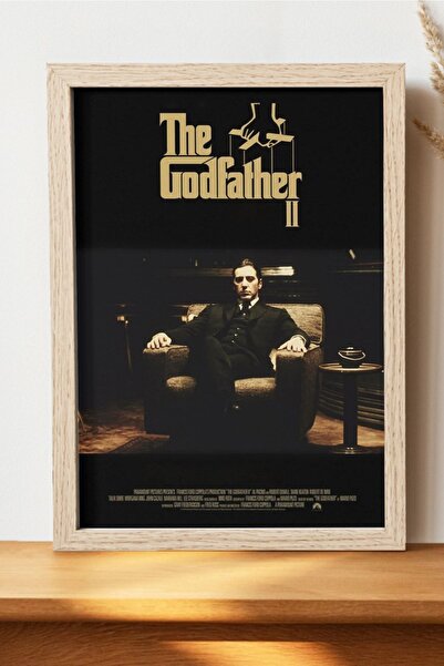 Luna Marissa The Godfather Poster - Çerçevesiz Kalın Kağıt Tv Film Poster