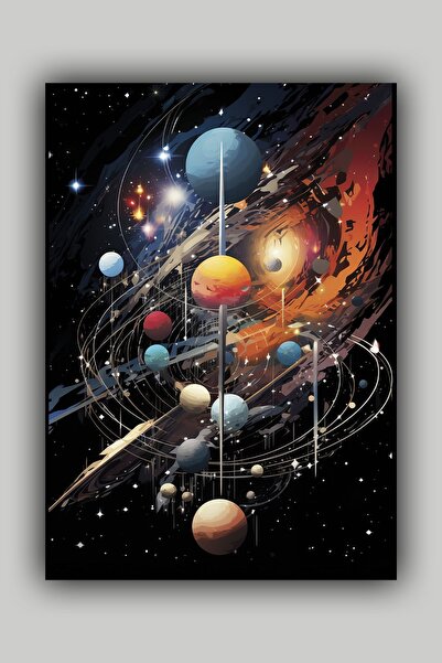 Luna Marissa Αφίσα Planet χωρίς πλαίσιο τοίχου