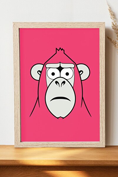 Luna Marissa Αφίσα Gorilla - Αφίσα τοίχου από γυαλιστερό χαρτί χωρίς πλαίσιο