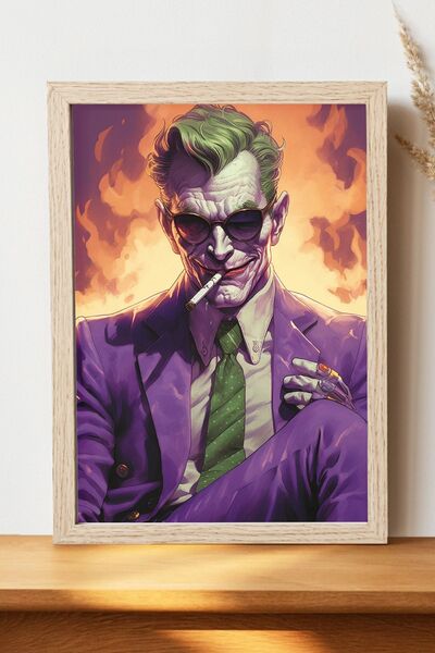 Luna Marissa Αφίσα Τζόκερ - Αφίσα τοίχου από γυαλιστερό χαρτί χωρίς πλαίσιο