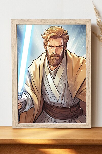 Luna Marissa Αφίσα Obi Wan Kenobi - Αφίσα τοίχου από γυαλιστερό χαρτί χωρίς π...