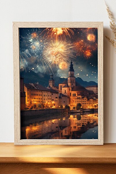 Luna Marissa Αφίσα τοπίων - Αφίσα τοίχου από γυαλιστερό χαρτί χωρίς πλαίσιο