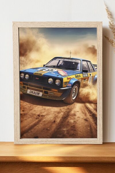 Luna Marissa Αφίσα αυτοκινήτου Nascar - Αφίσα ψηφιακής τέχνης από χοντρό χαρτ...