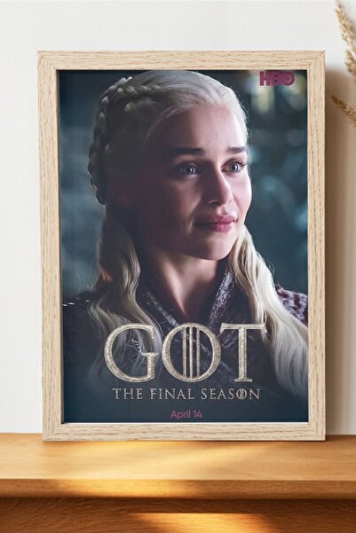 Luna Marissa Game Of Thrones Poster - Çerçevesiz Kalın Kağıt Tv Film Poster