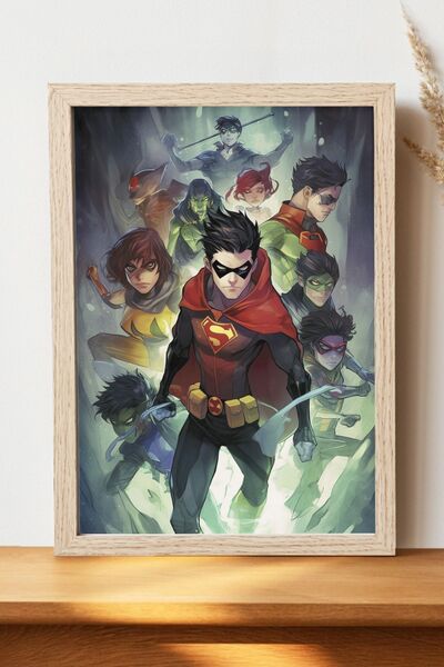 Luna Marissa Αφίσα Teen Titans - Αφίσα τοίχου από γυαλιστερό χαρτί χωρίς πλαίσιο