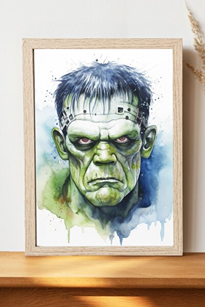 Luna Marissa Αφίσα Frankestein - Αφίσα τοίχου από γυαλιστερό χαρτί χωρίς πλαίσιο