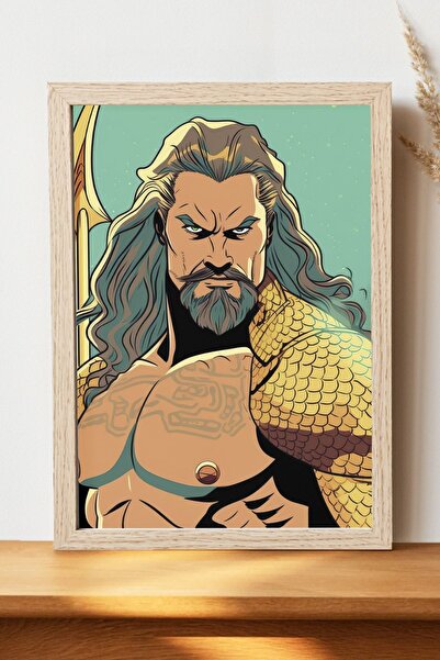 Luna Marissa Αφίσα Anime Aquaman - Αφίσα τοίχου από γυαλιστερό χαρτί χωρίς πλ...