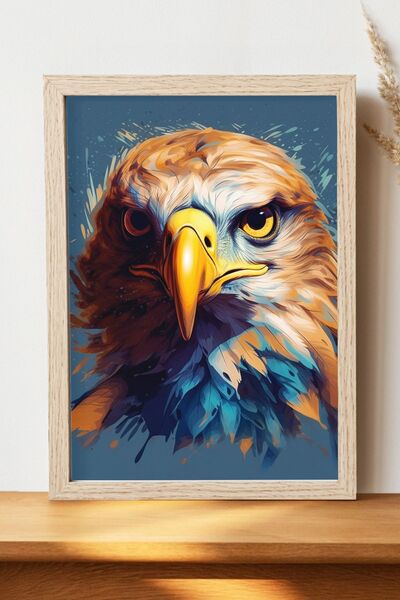 Luna Marissa Αφίσα Eagle - Αφίσα τοίχου από γυαλιστερό χαρτί χωρίς πλαίσιο