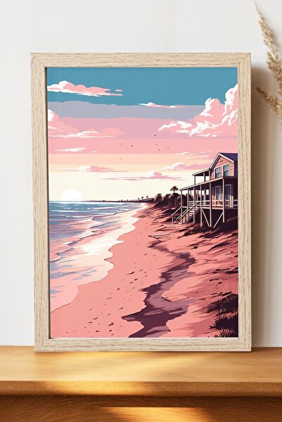 Luna Marissa Αφίσα τοπίων - Αφίσα τοίχου από γυαλιστερό χαρτί χωρίς πλαίσιο