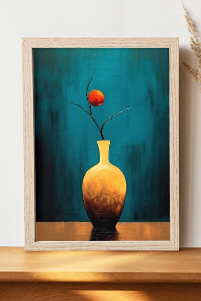 Luna Marissa Γυαλιστερό χάρτινο βάζο ρετρό αφίσα τοίχου - χωρίς πλαίσιο