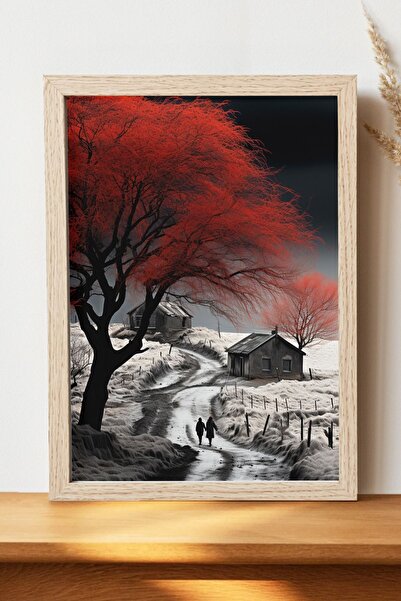 Luna Marissa Αφίσα τοπίων - Αφίσα τοίχου από γυαλιστερό χαρτί χωρίς πλαίσιο