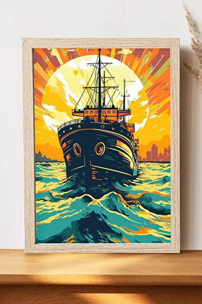 Luna Marissa Αφίσα πλοίου - Αφίσα τοίχου από γυαλιστερό χαρτί χωρίς πλαίσιο