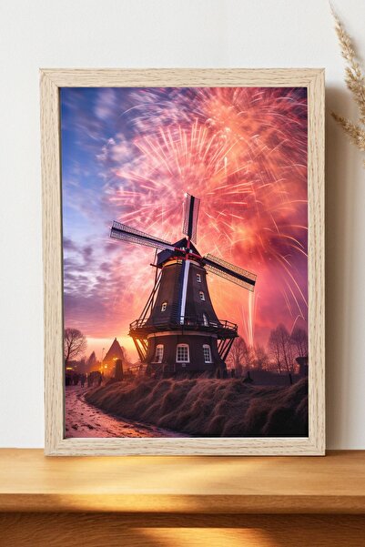 Luna Marissa Αφίσα τοπίων - Αφίσα τοίχου από γυαλιστερό χαρτί χωρίς πλαίσιο