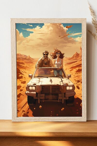 Luna Marissa Αφίσα αυτοκινήτου - Αφίσα τοίχου από γυαλιστερό χαρτί χωρίς πλαίσιο