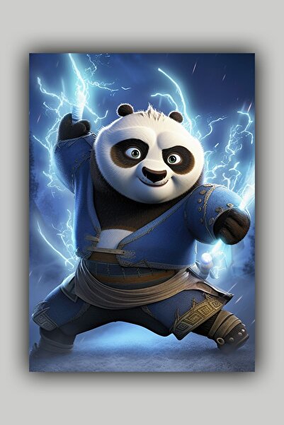 Luna Marissa Αφίσα τοίχου χωρίς πλαίσιο με αφίσα Pixars Ninja Panda