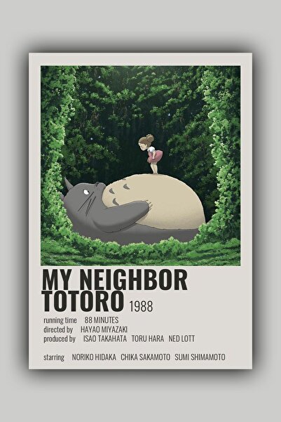 Luna Marissa Αφίσα ταινίας My Neighbor Totoro - Αφίσα τοίχου χωρίς πλαίσιο
