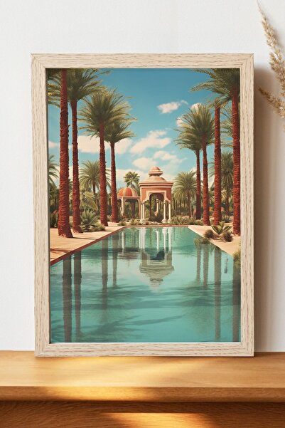 Luna Marissa Αφίσα τοπίων - Αφίσα τοίχου από γυαλιστερό χαρτί χωρίς πλαίσιο