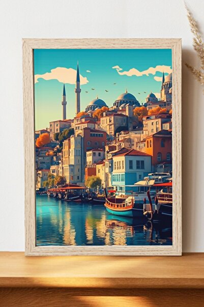 Luna Marissa Αφίσα Κωνσταντινούπολης - Αφίσα τοίχου από γυαλιστερό χαρτί χωρί...