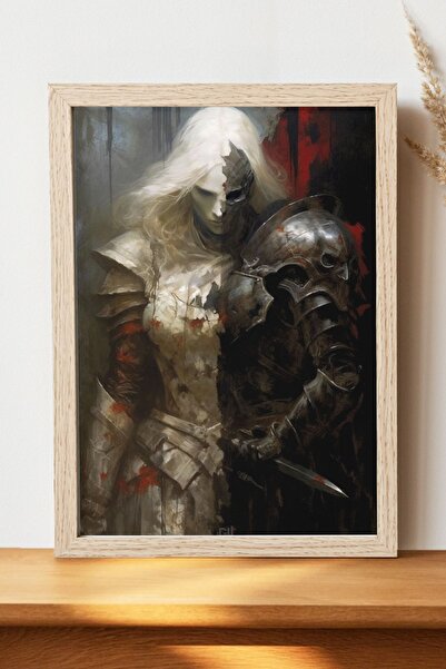 Luna Marissa Αφίσα εικονογράφησης - Αφίσα τοίχου από γυαλιστερό χαρτί χωρίς π...