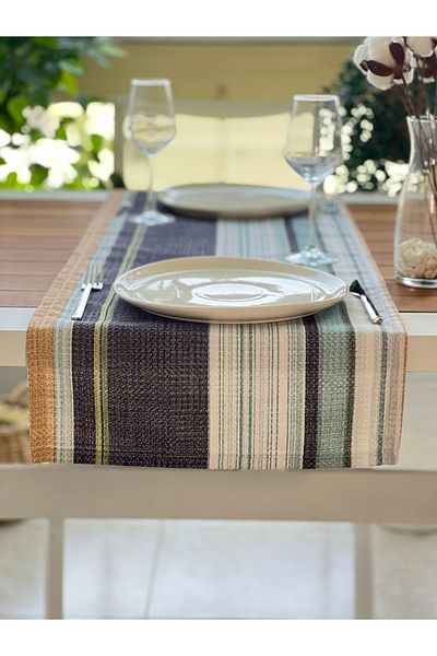 desen izmir New Season Square Toe Creative Patterned Runner Cover
