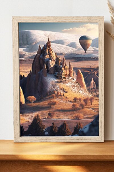 Luna Marissa Καλλιτεχνική αφίσα της Καπαδοκίας - Αφίσα τοπίων χωρίς πλαίσιο