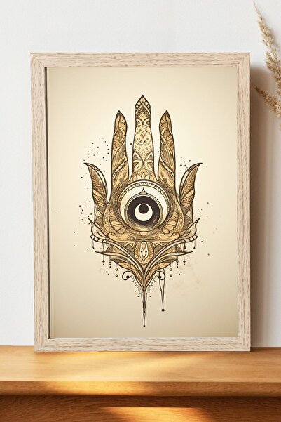 Luna Marissa Αφίσα εικονογράφησης χειρός - Αφίσα τοίχου από γυαλιστερό χαρτί ...