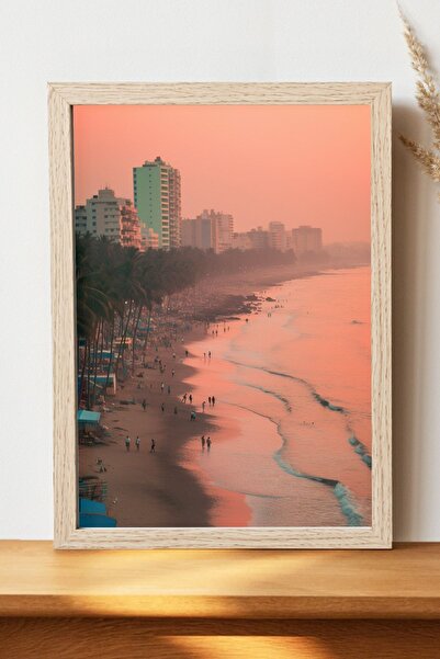 Luna Marissa Αφίσα τοπίων - Αφίσα τοίχου από γυαλιστερό χαρτί χωρίς πλαίσιο