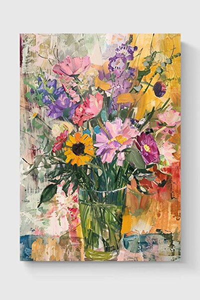 Luna Marissa Καλλιτεχνική αφίσα με λουλούδια για κορίτσια χωρίς πλαίσιο