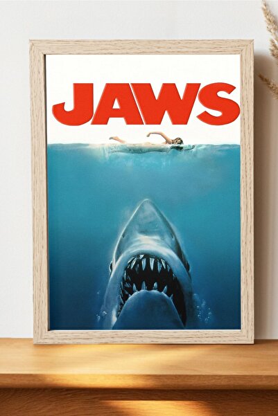 Luna Marissa Αφίσα Jaws - Αφίσα τηλεοπτικής ταινίας από χοντρό χαρτί χωρίς πλ...