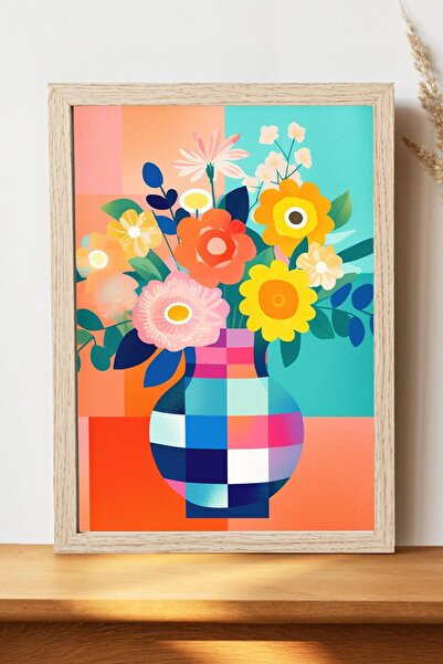 Luna Marissa Σουρεαλιστική αφίσα βάζου - Αφίσα τοίχου από γυαλιστερό χαρτί χω...