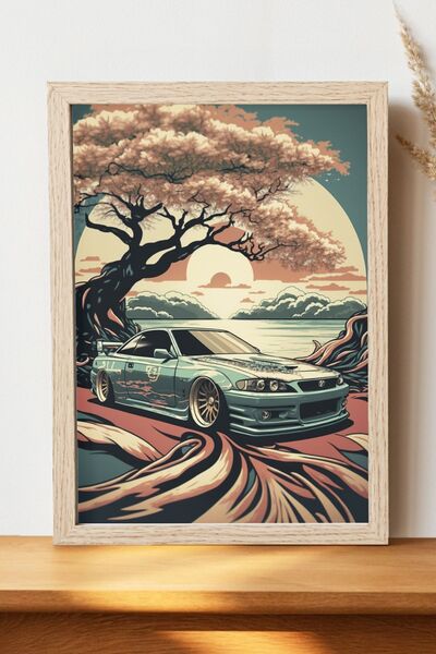 Luna Marissa Εικονογράφηση Αφίσα αυτοκινήτου - Αφίσα αυτοκινήτου από γυαλιστε...