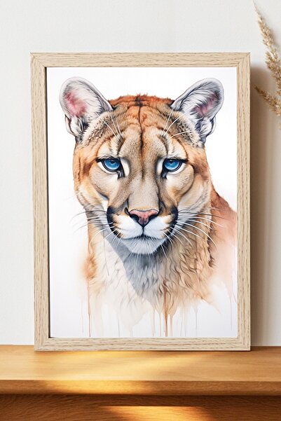 Luna Marissa Αφίσα Puma - Αφίσα τοίχου από γυαλιστερό χαρτί χωρίς πλαίσιο