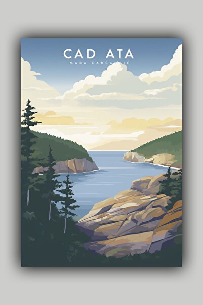 Luna Marissa Vintage αφίσα τοπίων χωρίς πλαίσιο Αφίσα τοίχου