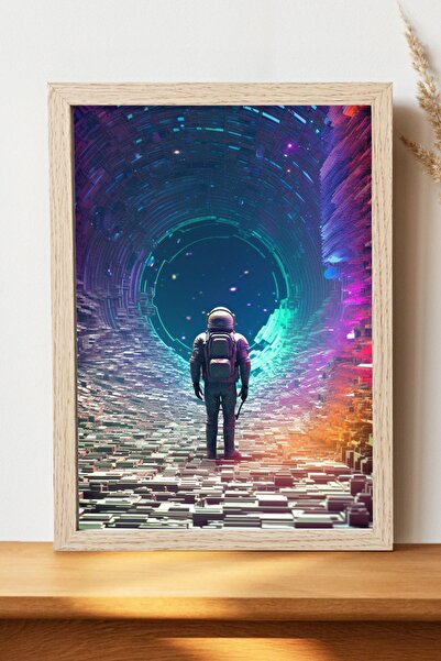 Luna Marissa Αφίσα αστροναύτη - Αφίσα τοίχου από γυαλιστερό χαρτί χωρίς πλαίσιο