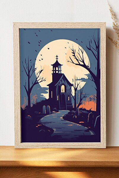 Luna Marissa Αφίσα τρόμου για το σπίτι - Αφίσα τοίχου από γυαλιστερό χαρτί χω...