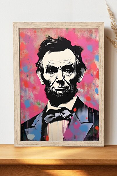 Luna Marissa Αφίσα Αβραάμ Λίνκολν - Αφίσα τοίχου από γυαλιστερό χαρτί χωρίς π...