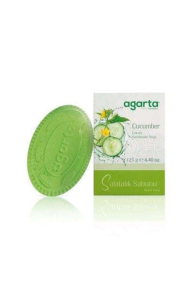 Agarta 125 G Natural Cucumber Soap