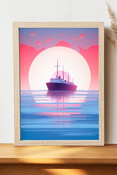 Luna Marissa Αφίσα πλοίου - Αφίσα τοίχου από γυαλιστερό χαρτί χωρίς πλαίσιο