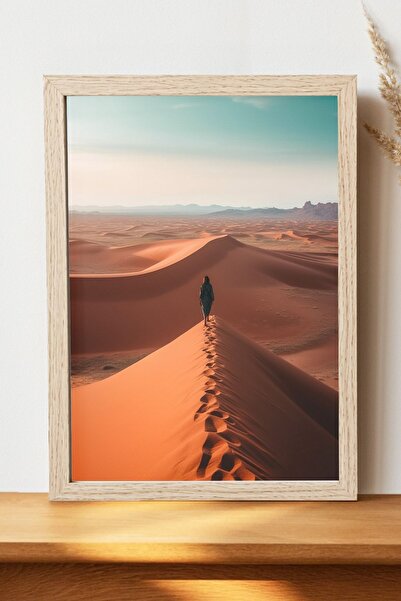 Luna Marissa Αφίσα σκηνικού παραλίας - Αφίσα τοίχου από γυαλιστερό χαρτί χωρί...