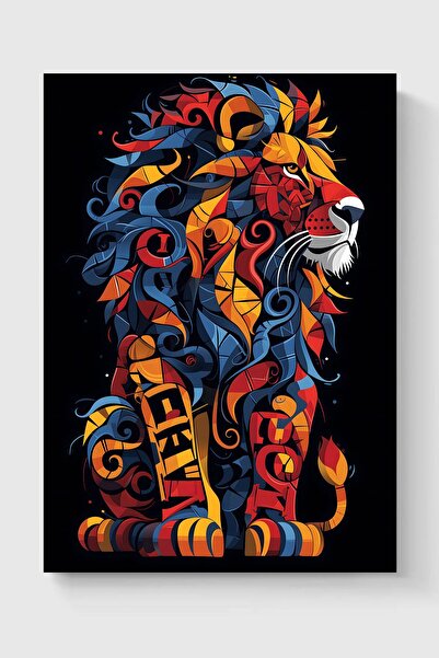 Luna Marissa Αφίσα με λιοντάρι χωρίς πλαίσιο τοίχου