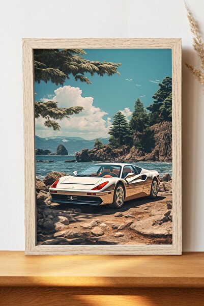 Luna Marissa Αφίσα αθλητικού αυτοκινήτου - Αφίσα τοίχου από γυαλιστερό χαρτί ...